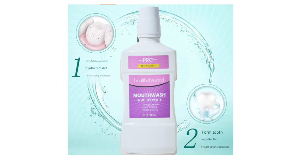 น้ำยาบ้วนปากเฮลตี้ไวท์ Healthy White Mouthwash