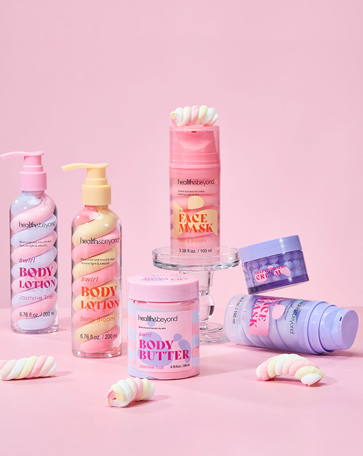 มาส์กหน้าหมุนวน