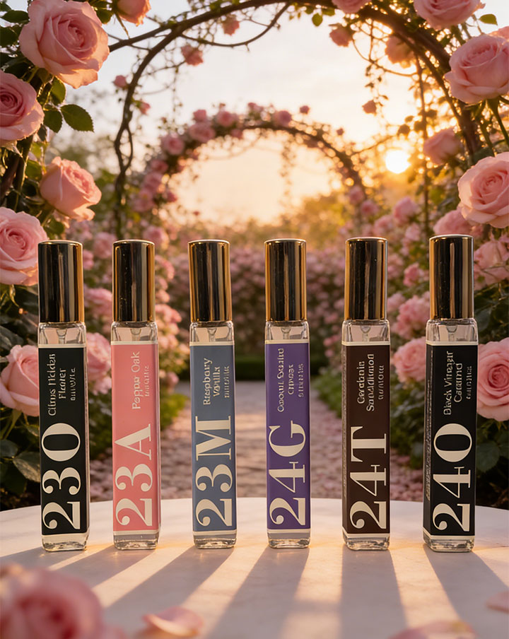 น้ำหอมขนาดเล็ก ซีรีส์ลับไม้กฤษณา