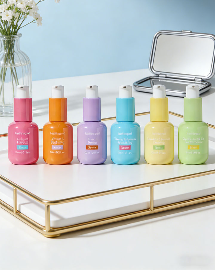 เซรั่มบำรุงผิวหน้าขนาดเล็ก