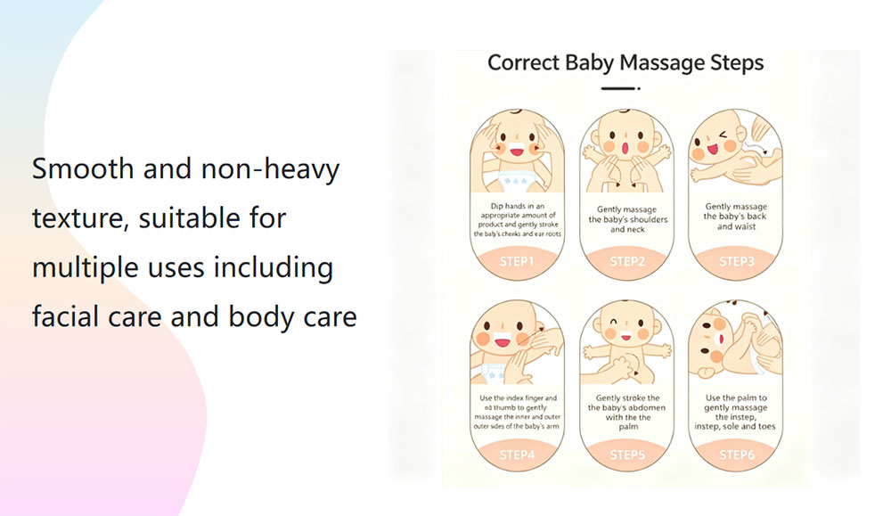น้ำมันนวดสำหรับเด็ก baby massage oil