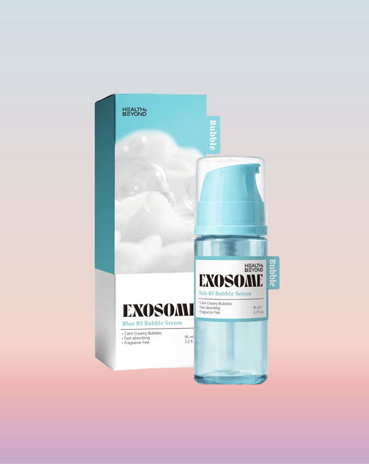 เซรั่มฟองฟู่เอ็กโซโซมบลูบี5 Exosome Blue B5 Bubble Serum
