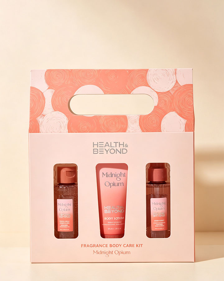 ชุดผลิตภัณฑ์ดูแลผิวกายสำหรับพกพา body care travel set