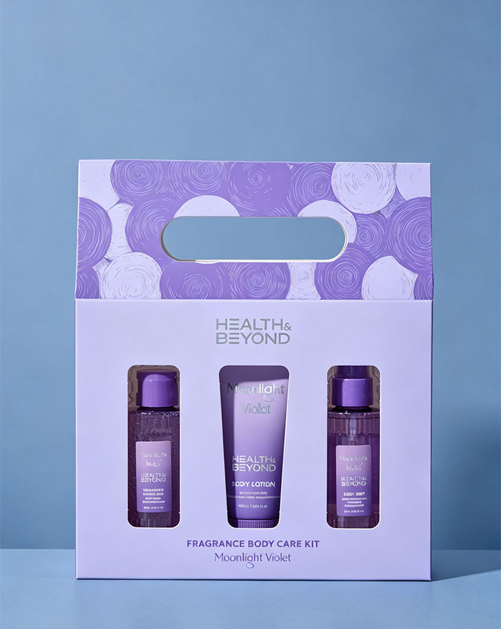 ชุดผลิตภัณฑ์ดูแลผิวกายสำหรับพกพา body care travel set